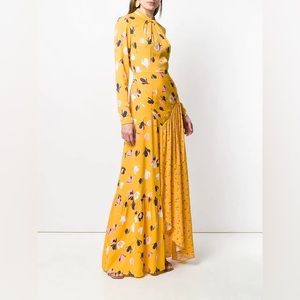 Nwt SELF PORTRAIT TWIST NECK MAXI DRESS SIZE 10uk/6us